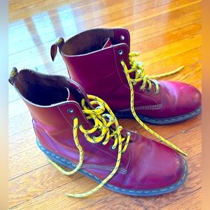 Dr Martens 1460 Made in England Red Boots